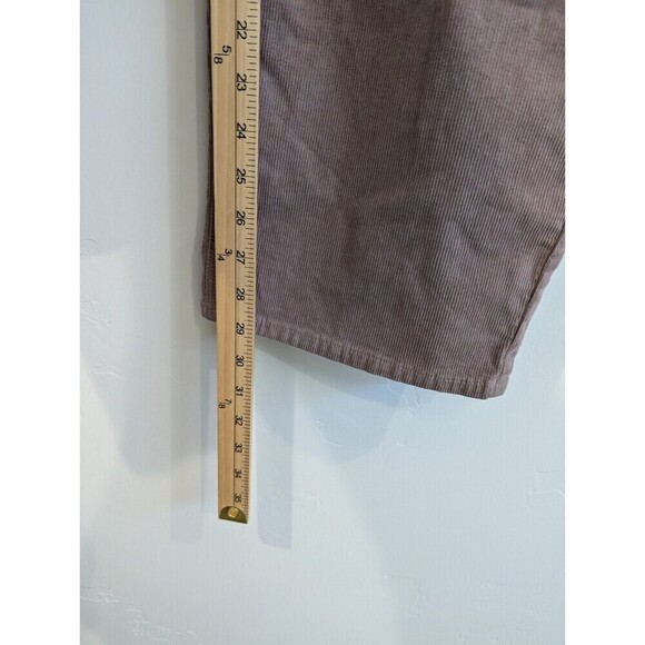 American‎ Eagle 90s Straight Pants Plus Size 18 Mauve Corduroy - Picture 16 of 16